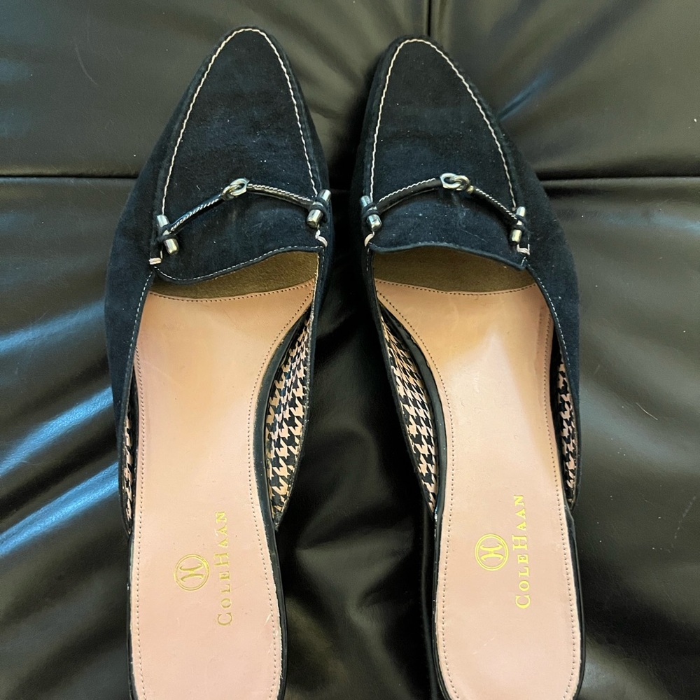Cole Haan Women's Black Mules